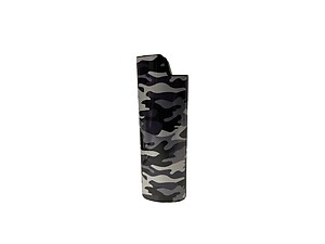 Camouflage Print Epoxy Metal Lighter Case Cover Holder