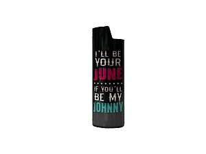 I'll Be Your June Epoxy Metal Lighter Case Cover Holder