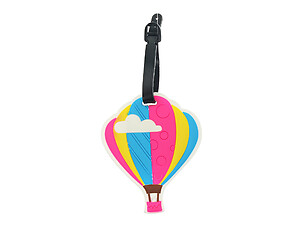 Hot Air Balloon ~ Travel Suitcase ID Luggage Tag and Suitcase Label