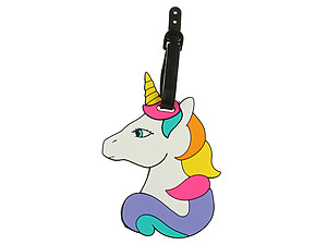Colorful Unicorn ~ Travel Suitcase ID Luggage Tag and Suitcase Label