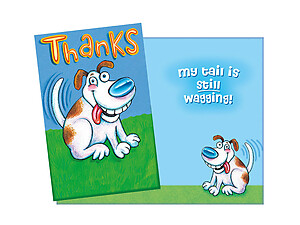 Still Wagging ~ Thank You Card