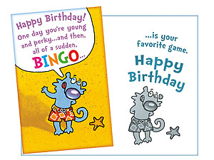 Your Favorite Game ~ Happy Birthday Card