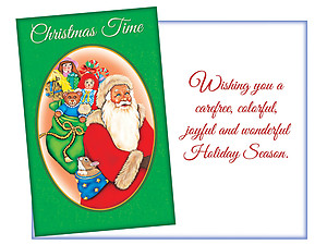 Joyful And Wonderful ~ 6 Pack Holiday Greeting Cards