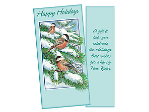 A Gift To Help You Celebrate ~ Christmas Holiday Gift Card or Money Holder