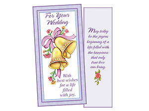 Joyous Beginning ~ Wedding Gift Card / Money Holder