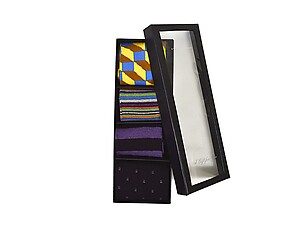 Men's Fancy Multi Colored Socks Gift Box