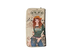 Michael Michelle 'Sassy Girl' Fashion Printed Wallet