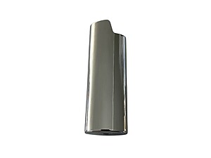 Shiny Silver Metal Shell Lighter Case Cover Holder Fits Bic Lighters