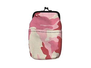 Colorful Canvas Cigarette Pouch with Snap Clasp Closure