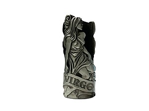 Virgo Zodiac Astrology Lighter Case Fits Bic Lighters