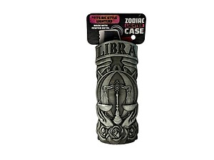 Libra Zodiac Astrology Lighter Case Fits Bic Lighters