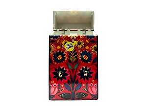 Colorful Plastic Design Cigarette Hard Case Pack Holder Fits 100's