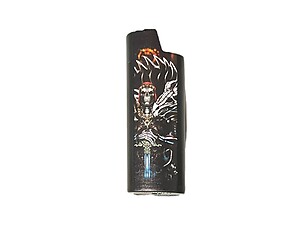 Colorful & Fun Metal Magnetic Lighter Case Fits Bic Lighters