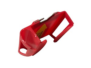 Red Plastic Cigarette & Lighter Holster w/ Bottle Opener Fits Kings