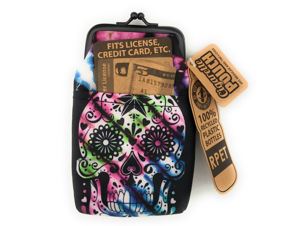 Fun & Colorful Cigarette Pouch made with Recycled Plastic Bottles