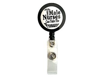 Occasions Gift Giving. Can Take The Pressure ~ Male Nurse Retractable Badge  Holder