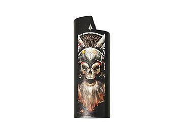 Colorful & Fun Metal Magnetic Lighter Case Fits Bic Lighters